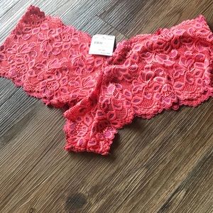 Coral and purple NWT cheeky underwear